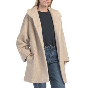 ICONS BY CINZIA ROCCA sand Made In Italy Wool Blend Coat